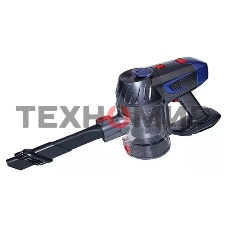 Пылесос вертикальный BQ VC1002H синий, питание от аккумулятора, 150 Вт, уборка сухая, пылесборник 0.7 л, работа от АКБ max 35 мин