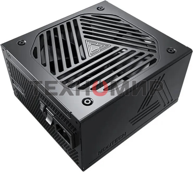 Блок питания Montech ATX 1200W TITAN GOLD Gen.5, 1200 Вт, 80 PLUS GOLD, 135 мм, модульный, черный