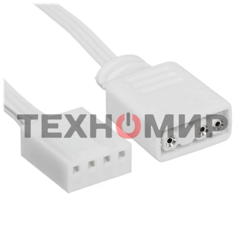 Вентилятор для корпуса Deepcool FL12 WH белый, 120 мм, 2150 об/мин, 32 дБ, 4 pin