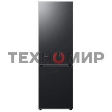 Холодильник Samsung RB34C7B5EB1/EF черный мат. двухкамерный 230/114л морозилка снизу, No Frost