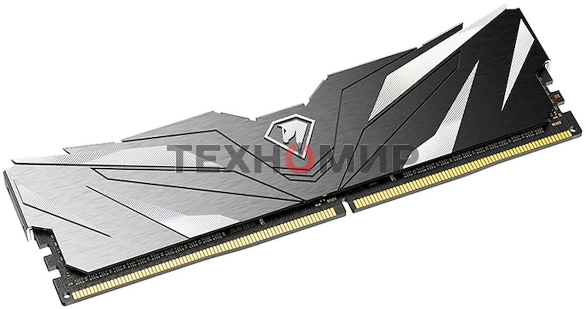 Оперативная память NETAC, DDR4, 32GB (2x16GB), 3200MHz, CL16, DIMM, с радиаторами, черный