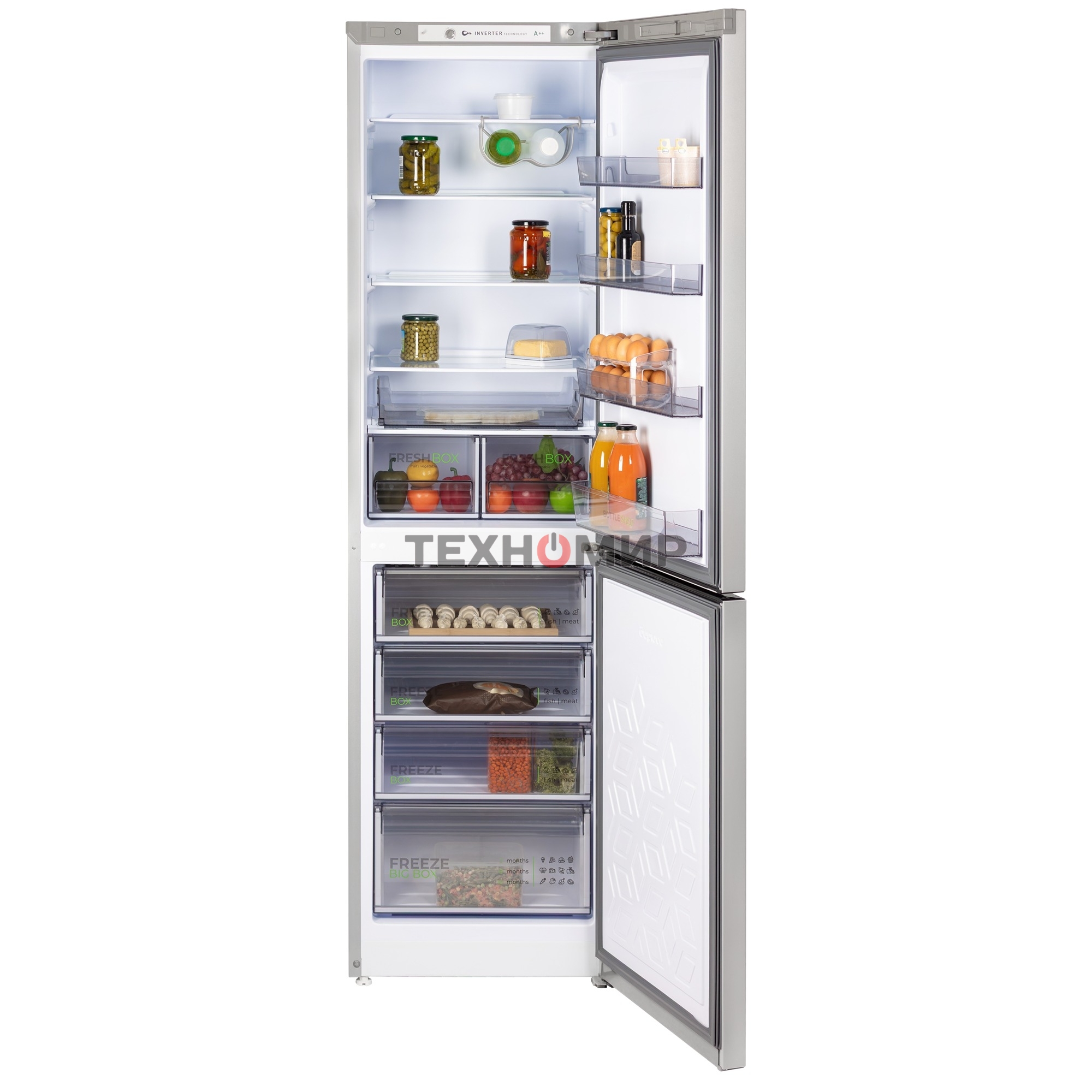 Холодильник Бирюса M6129 инверторный компрессор