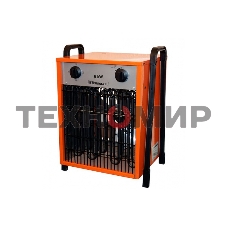 Тепловентилятор Тепломаш КЭВ-6С41Е, оранжевый/черный, 6000 Вт, 50 м2, термостат