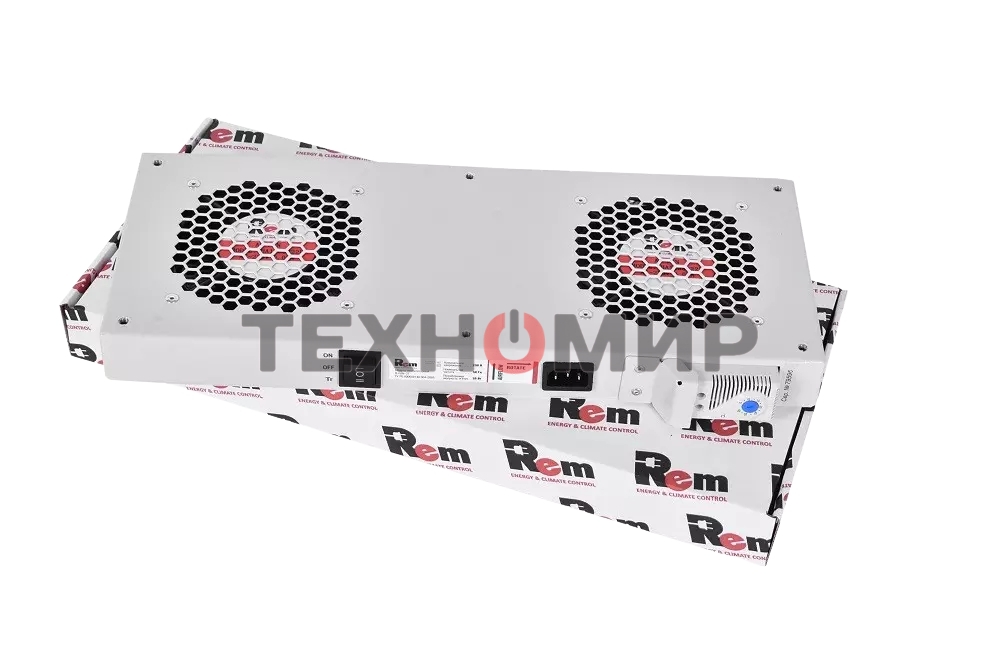 Модуль вентиляторный, ЦМО R-FAN-2T, 2 вентилятора с терморегулятором