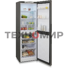 Холодильник Бирюса Б-W6031 графит матовый двухкамерный 210/135л морозилка снизу