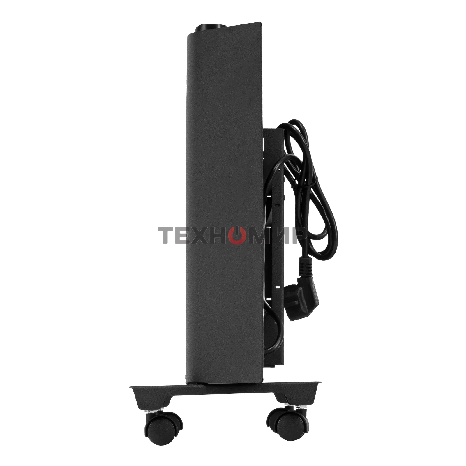 Конвектор электрический Denzel XCE-1000B черный, 1000 Вт, 15 м2, термостат