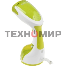 Отпариватель Kitfort КТ-9107 белый/салатовый, 1200 Вт, 18 г/мин, 260 мл