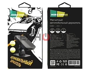 Автомобильный держатель MORE CHOICE C03 черный