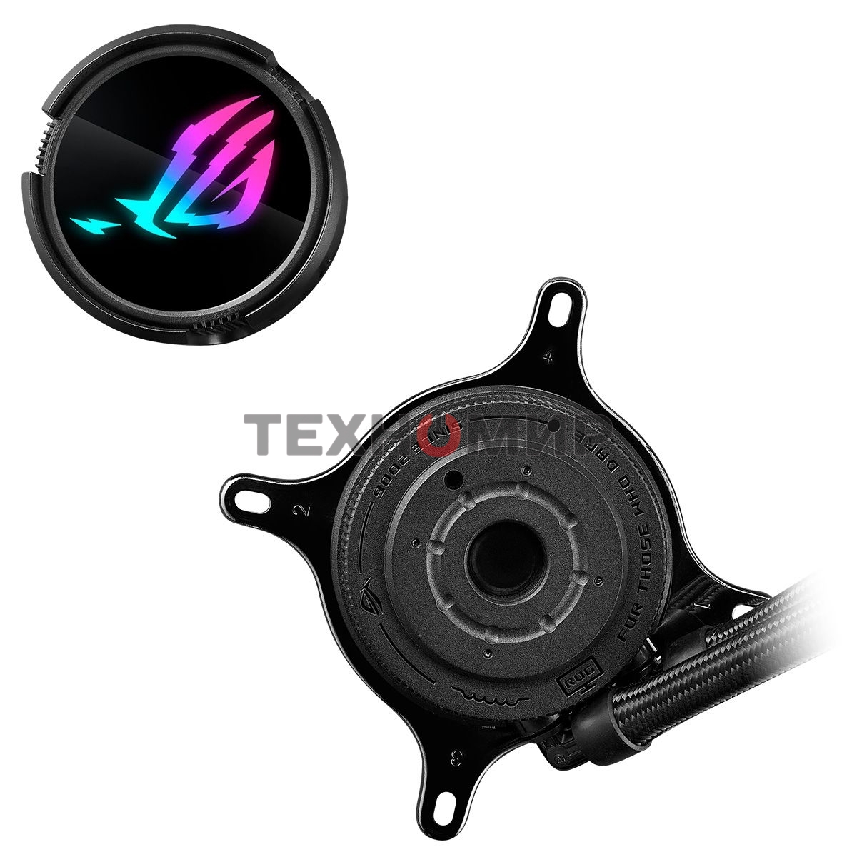 Система жидкостного охлаждения ASUS ROG STRIX LC III 360 ARGb 90RC00T1-M0UAY0 черный 120мм алюминий, 2200 об/мин, 36 дБ, 4 pin