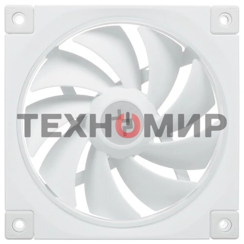 Вентилятор для корпуса Deepcool FL12 WH белый, 120 мм, 2150 об/мин, 32 дБ, 4 pin