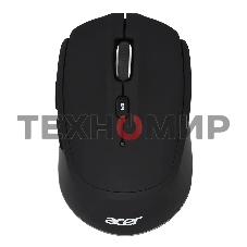 Мышь беспроводная Acer OMR050 черный, 1600 dpi, радиоканал, Bluetooth, USB, кнопки - 6