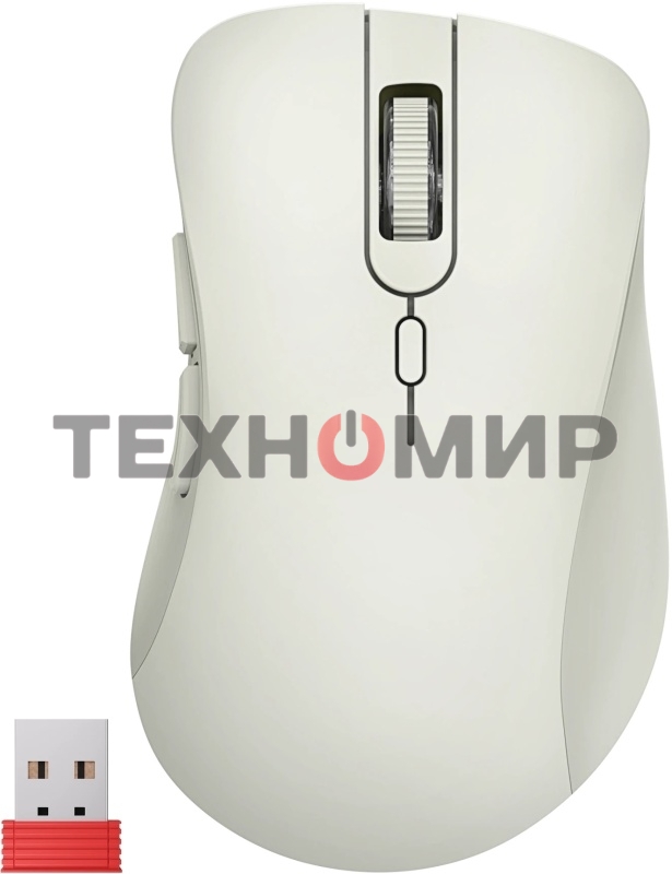 Мышь беспроводная Defender Dana MB-266 светло-серый, 3200 dpi, радиоканал, Bluetooth, USB, кнопки - 6