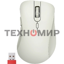 Мышь беспроводная Defender Dana MB-266 светло-серый, 3200 dpi, радиоканал, Bluetooth, USB, кнопки - 6