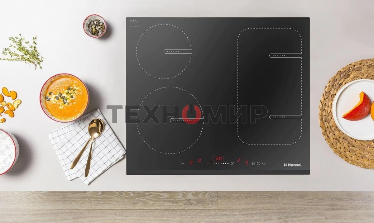 Индукционная варочная панель Hansa BHI68611 черный