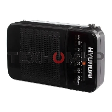 Радиоприемник портативный Hyundai H-PSR110 черный