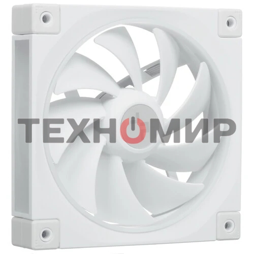 Вентилятор для корпуса Deepcool FL12 WH белый, 120 мм, 2150 об/мин, 32 дБ, 4 pin