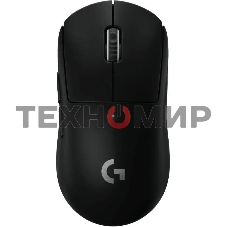 Мышь беспроводная Logitech G PRO X SUPERLIGHT черный, 25600 dpi, радиоканал, USB, кнопки - 5
