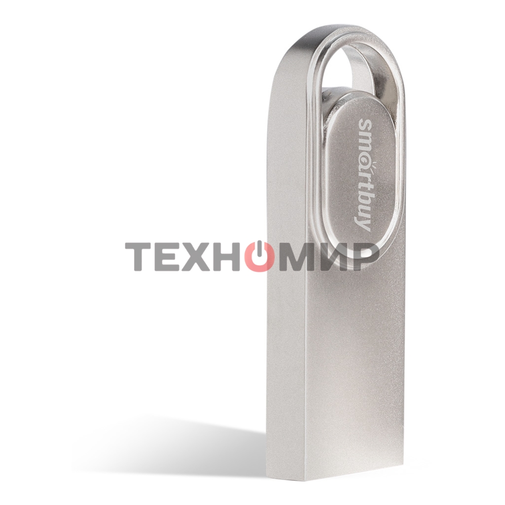 Флешка USB Smartbuy M3 Metal  (SB16GbM3), 16Gb, USB 2.0, R/W 20/10, стальной
