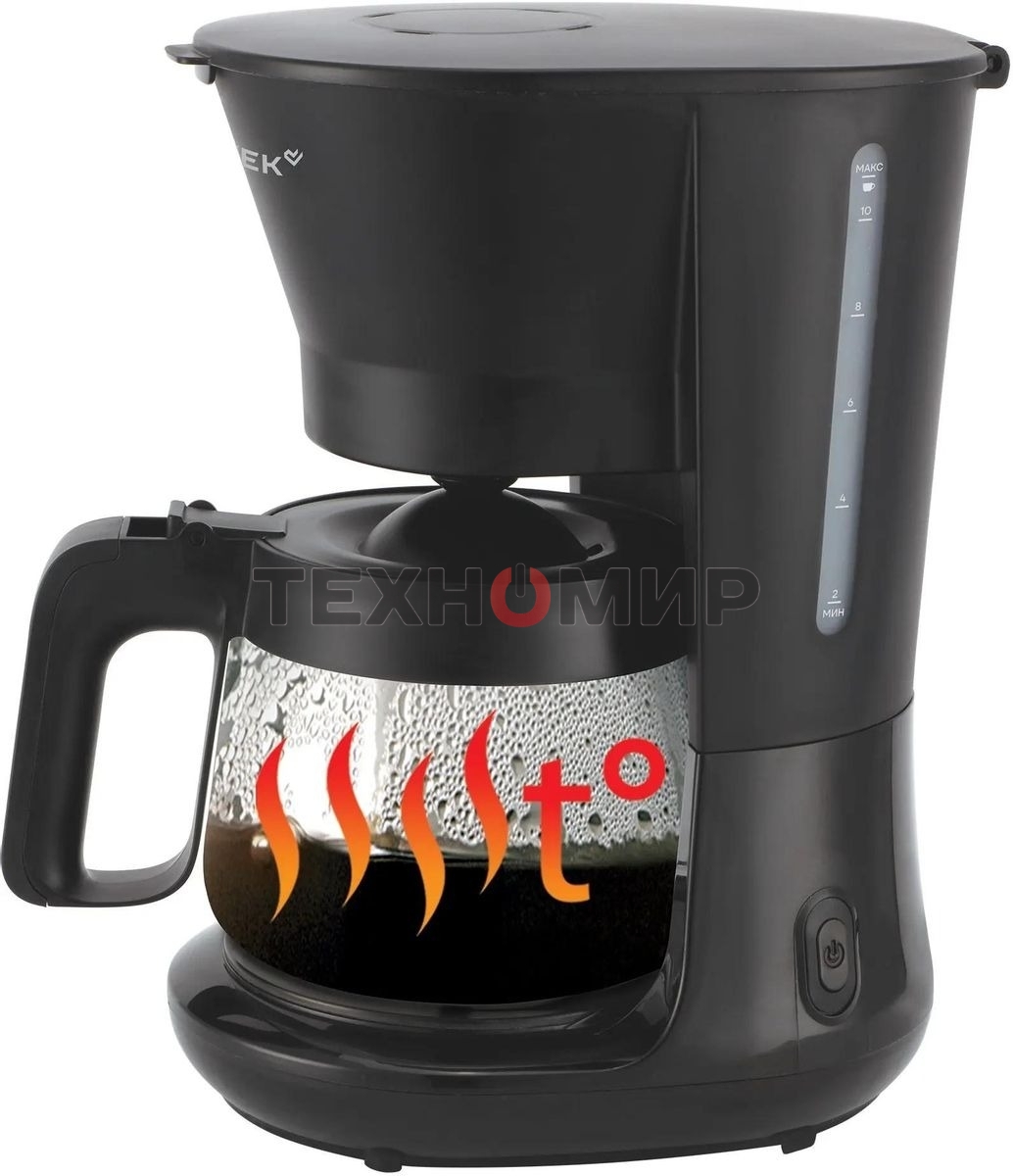 Кофеварка капельная Vitek VT-CMD1700 900Вт черный