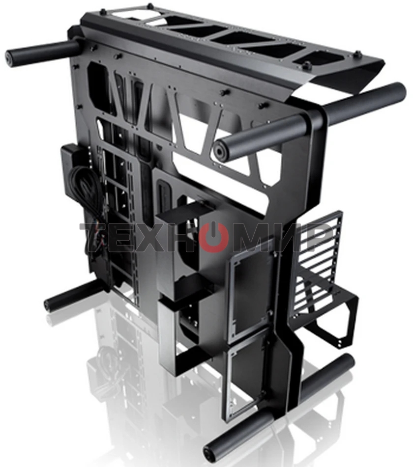 Корпус без блока питания Raijintek ENYO, Full-Tower, TG, no fans, 4xUSB-A 3.0, SSI-EEB, E-ATX, ATX, mATX, mITX Black