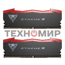 Оперативная память Patriot Viper Xtreme 5, DDR5, 48GB (2x24GB), 8200MHz, CL38, DIMM, с радиаторами, черный