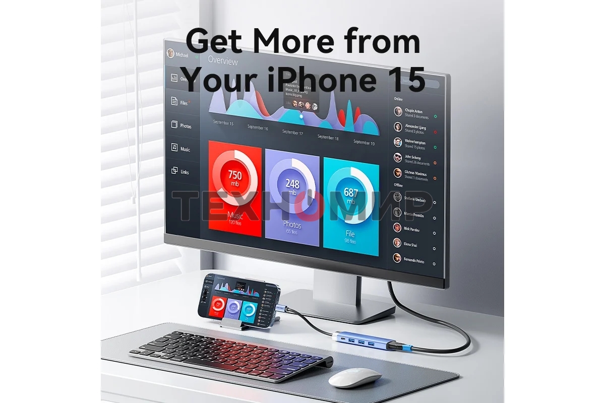 Мультифункциональный хаб Vention USB Type C 5 в 1