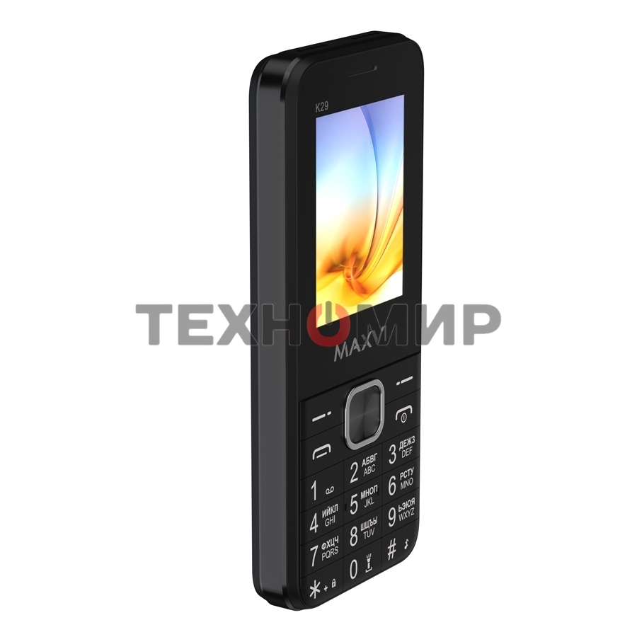 Мобильный телефон Maxvi K29 черный