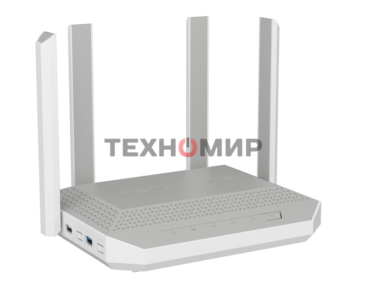 Мультигигабитный интернет-центр Netcraze Ultra (NC-1812) с Mesh Wi-Fi 7 BE7200, Smart-коммутатором 1×10G, 1×2.5G и 4×1G, многофункциональными портами USB 3.2 и 2.0