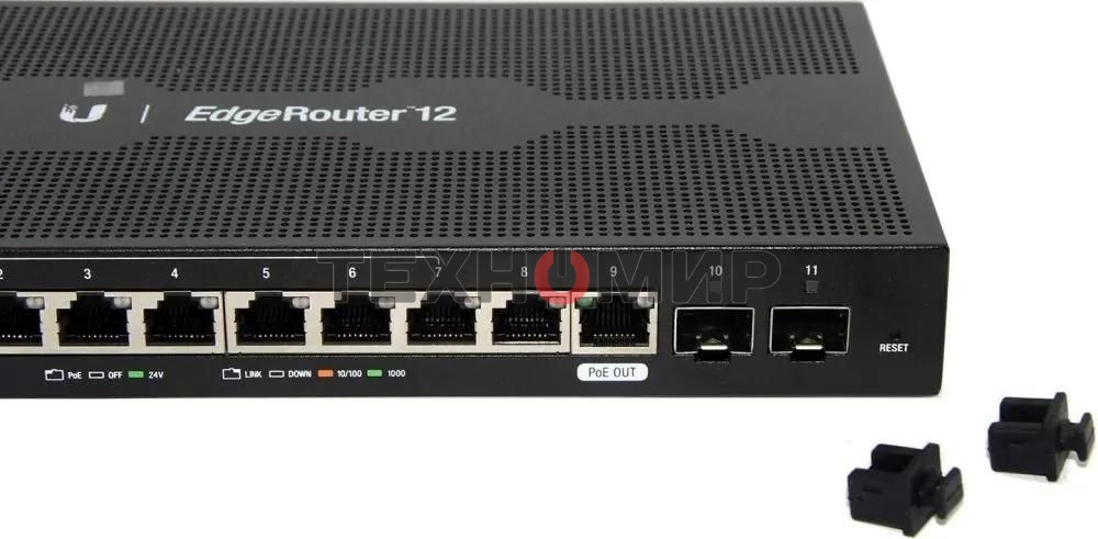 Маршрутизатор Ubiquiti ER-12-EU черный