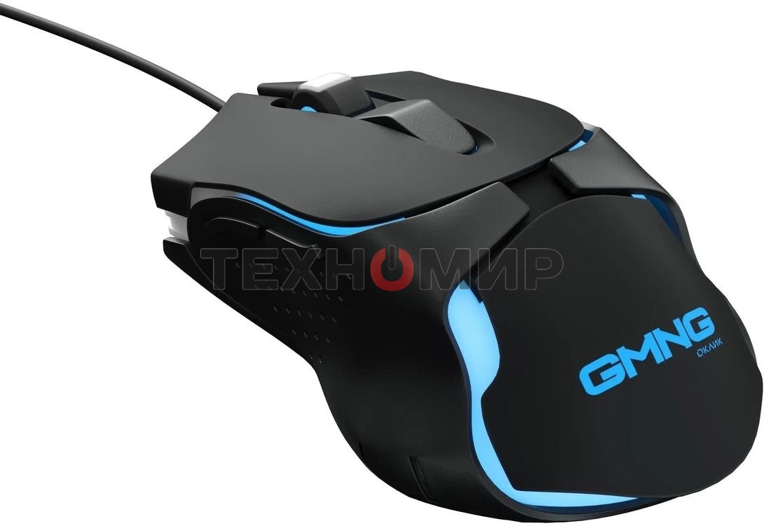 Мышь проводная GMNG 703GM черный, 3200 dpi, USB, кнопки - 6