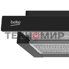 Вытяжка телескопическая Beko BHNT613R4CB черный, 60 см, 320 куб. м/ч, 61 дБ