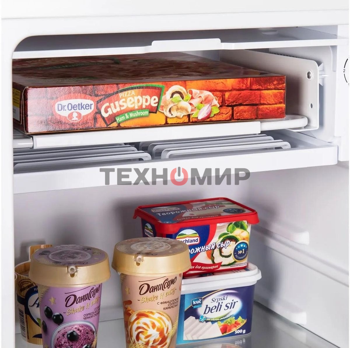 Холодильник Maunfeld MFF83W белый мат. однокамерный 85л