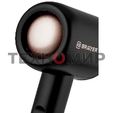 Фен BRAYER BR3027 черный, 1000 Вт