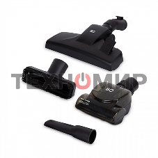 Пылесос BQ VC1606C серо-красный, 420/1600 Вт, уборка сухая, пылесборник контейнер 3 л