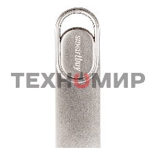 Флешка USB Smartbuy M3 Metal  (SB16GbM3), 16Gb, USB 2.0, R/W 20/10, стальной