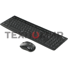Комплект клавиатура+мышь Logitech MK295 беспроводной, USB, чёрный