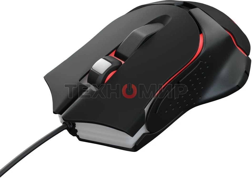 Мышь проводная GMNG 703GM черный, 3200 dpi, USB, кнопки - 6