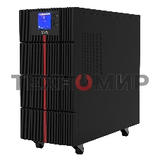 Источник бесперебойного питания Powercom MACAN, On-Line, 6000VA/6000W, Tower, IEC, LCD, Serial+USB, SmartSlot, подкл. доп. батарей