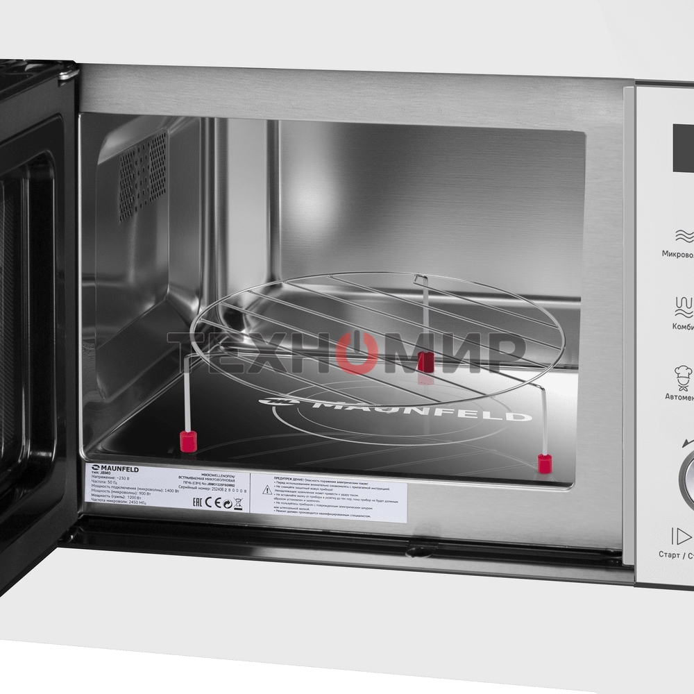 Микроволновая печь встраиваемая Maunfeld JBMO1225FSGW02