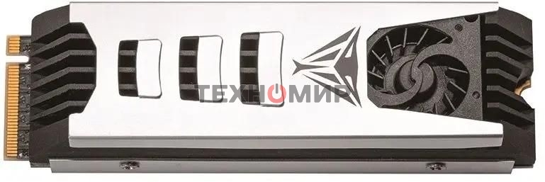 Накопитель SSD Patriot Viper PV553, 1Tb, PCIe 5.0 x4, M.2 2280, NVMe, R/W 11700/9500, активное охлаждение