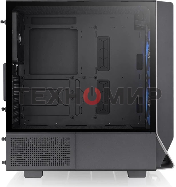 Компьютерный корпус Thermaltake Ceres 300 TG ARGB черный без БП ATX 3x140мм 2xUSB 3.0 1xUSB3.1 audio bott PSU