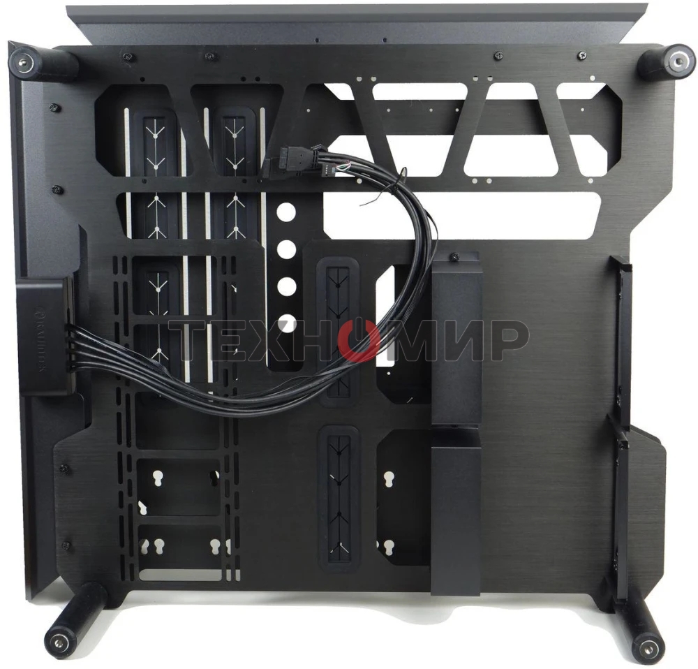 Корпус без блока питания Raijintek ENYO, Full-Tower, TG, no fans, 4xUSB-A 3.0, SSI-EEB, E-ATX, ATX, mATX, mITX Black