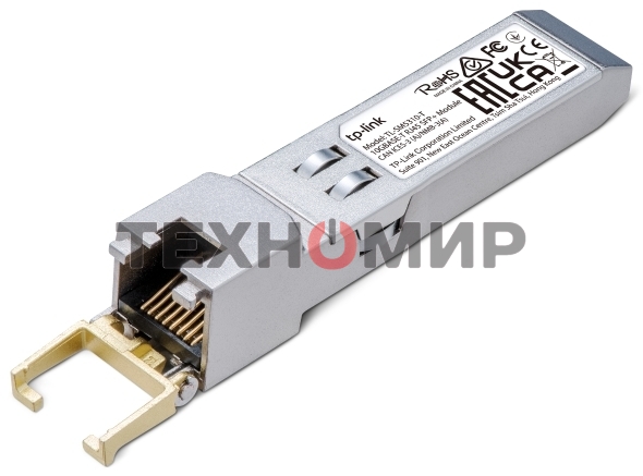 Модуль SFP+ TP-Link TL-SM5310-T 10GbASE-T RJ45 30 метров