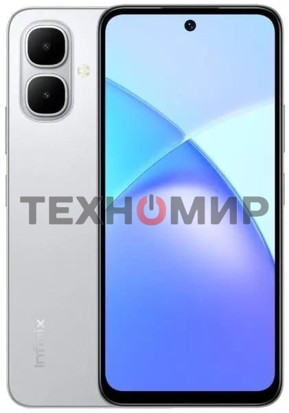 Смартфон Infinix Smart 10 X6725D 4/128Gb серебристый титан