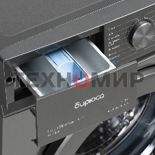 Стиральная машина Бирюса WM-SM510/10 M металлик, загрузка фронтальная 5 кг, 1000 об/мин, класс: А+++