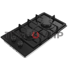 Варочная панель газовая Meferi MGH302BK GLASS LIGHT