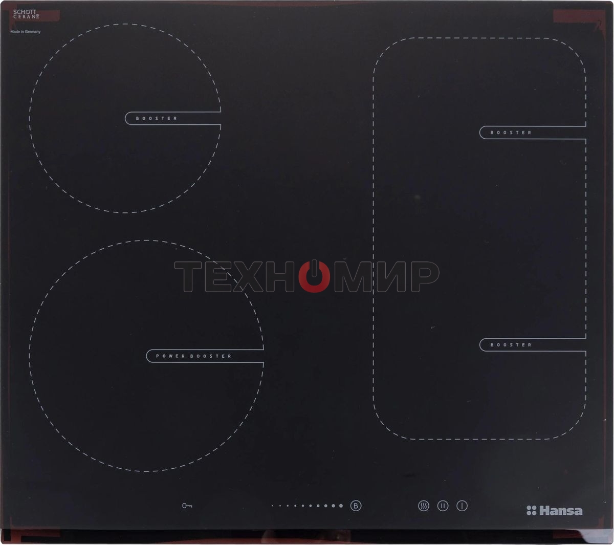 Индукционная варочная панель Hansa BHI68611 черный