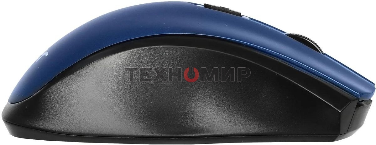 Мышь беспроводная Acer OMR031 черный/синий, 1600 dpi, радиоканал, USB, кнопки - 4