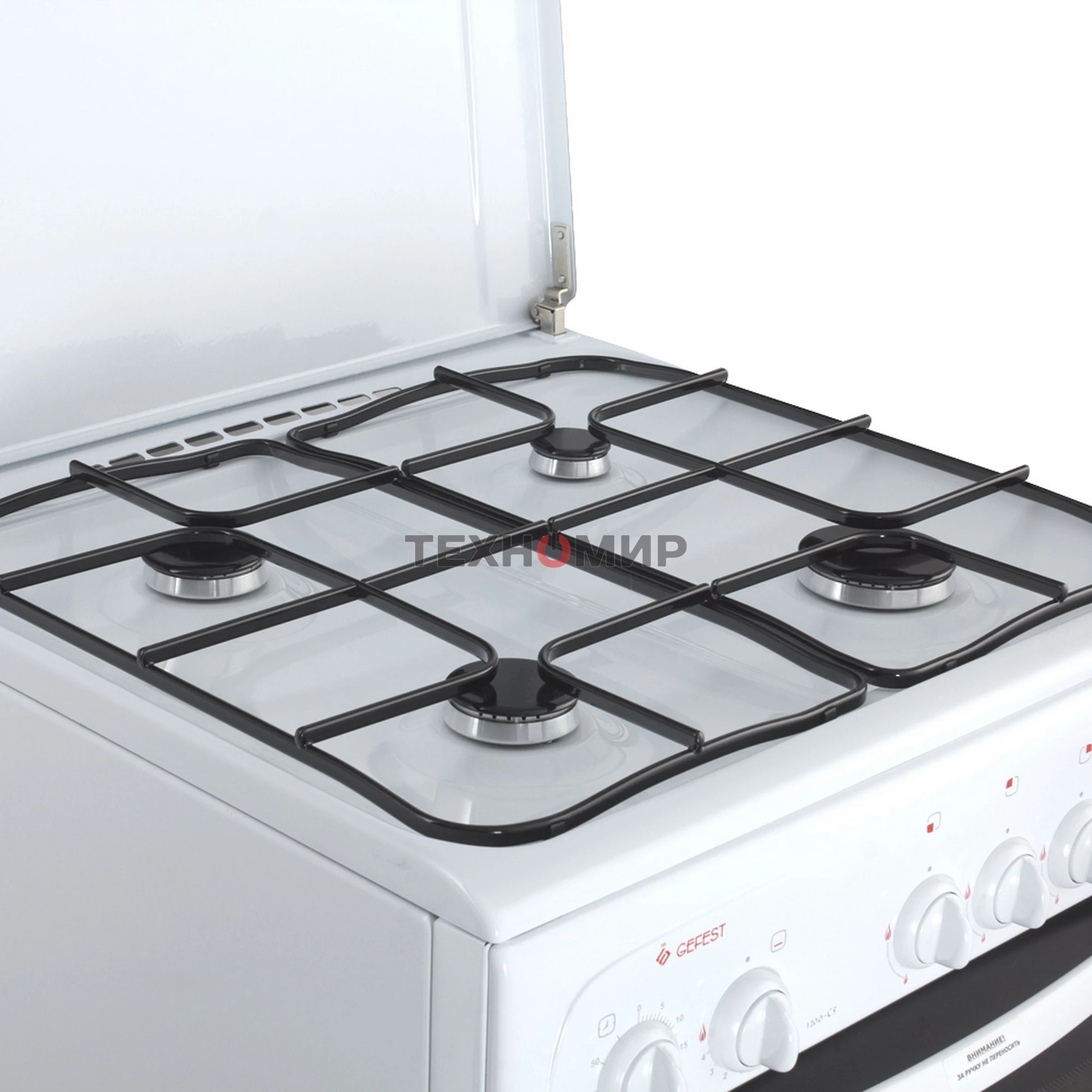 Плита газовая Gefest ПГ 1200 С5 белый, конфорок 4 шт, духовка 63 л, 60 см x 85 см x 60 см