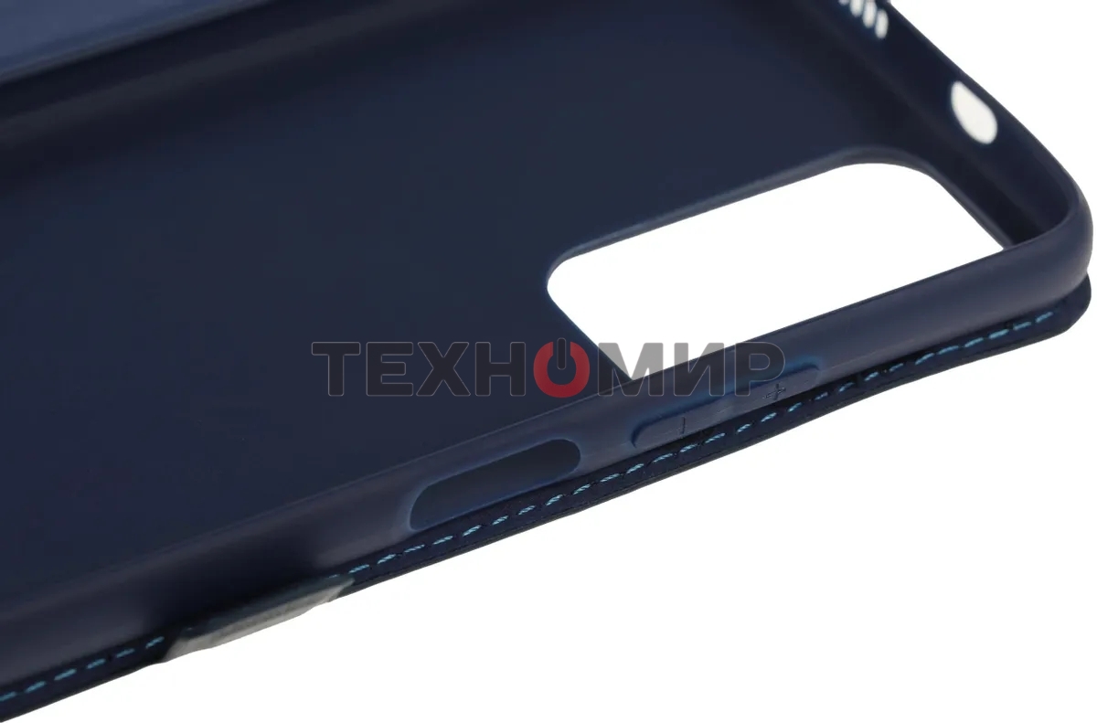 Чехол (флип-кейс) BORASCO Book Case, для Xiaomi Poco M4 Pro 5G, синий